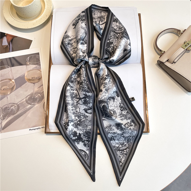Luxury Bags Expensive - Selendang Panjang Mewah, Ikat Rambut Tipis,