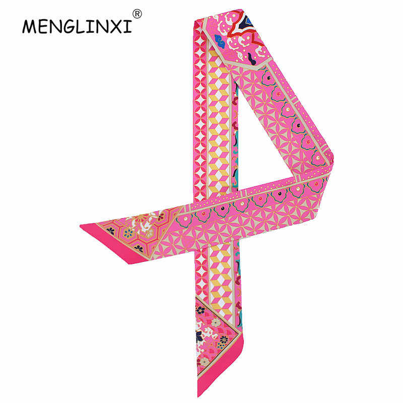 Luxury Bags Expensive - Baru geometris motif bunga syal sutra