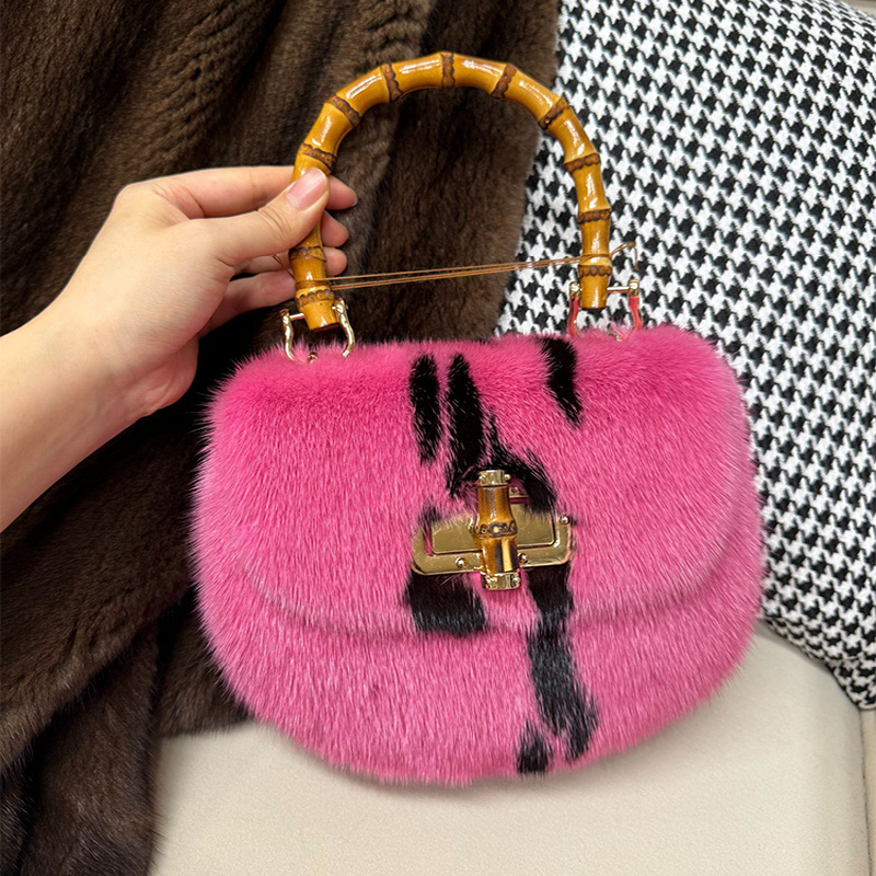 Luxury Bags Gr - Tas Wanita Tas Tangan Bulu Cerpelai