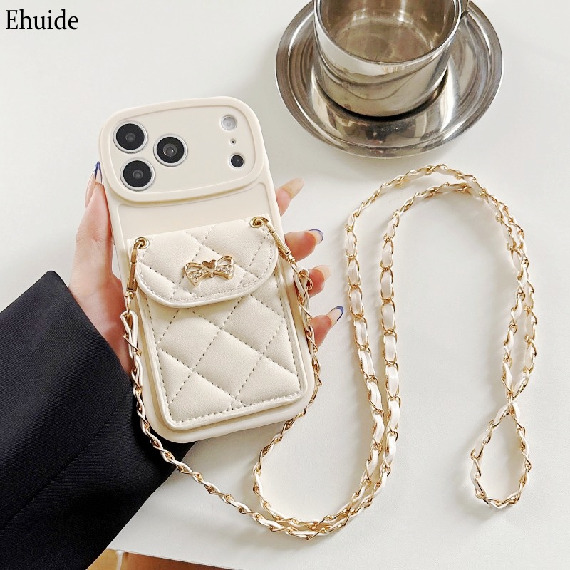 Casing Dompet Berlapis Quiltin - Chain Crossbody Quilted ulasan dan harga