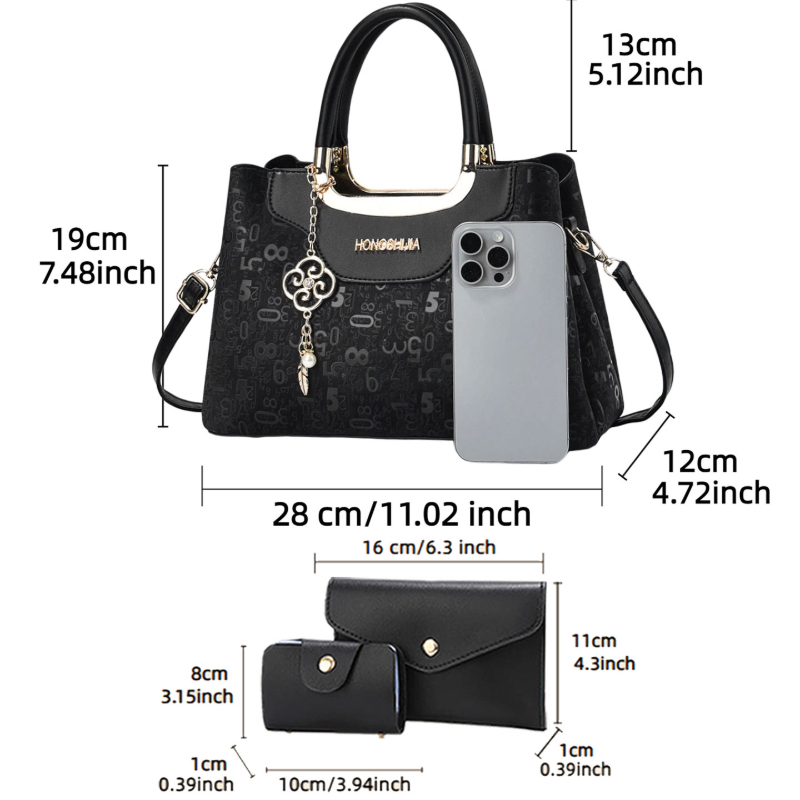 Set Tas Tangan Wanita 3-in-1,  - Luxury Bags & Leather Repair Of Atlanta Photos ulasan dan harga