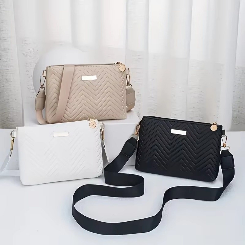 Tas Selempang Rantai Berlapis  - Chain Crossbody Quilted ulasan dan harga