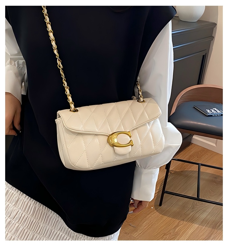 Tas Selempang Kulit Wanita Mod - Chain Crossbody Quilted ulasan dan harga