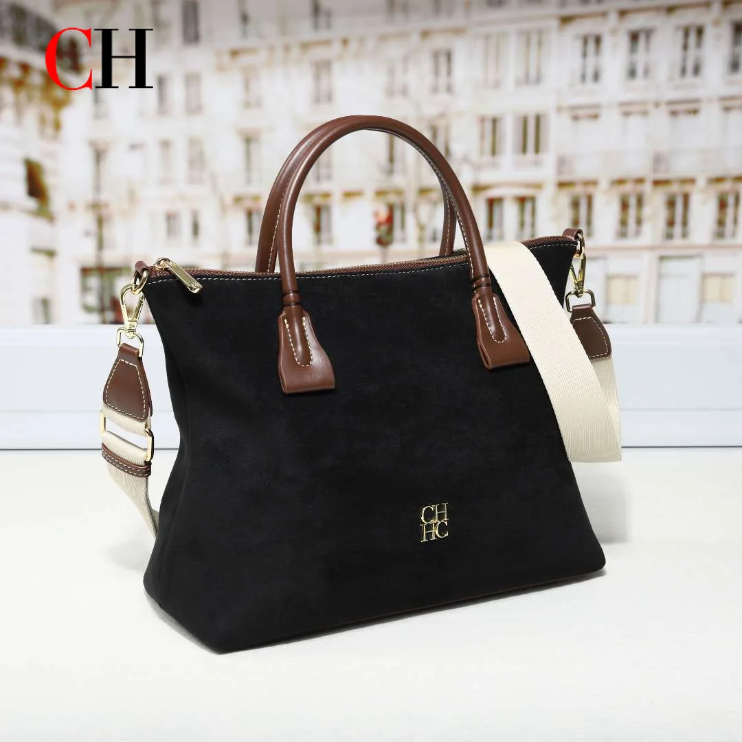 Tas Tote Wanita Premium CH Bah - Structured Handbag Top Handle ulasan dan harga