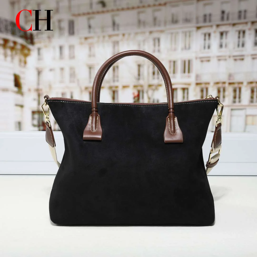 Tas Tote Wanita Premium CH Bah - Structured Handbag Top Handle ulasan dan harga