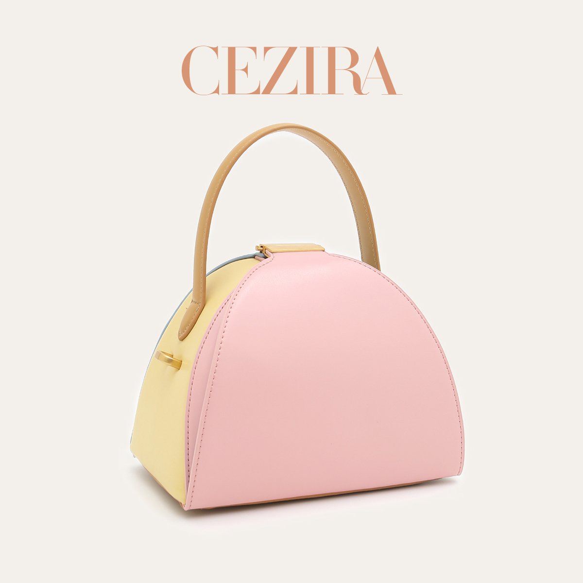CEZIRA Tas Wanita Fashion Kuli - Structured Handbag Top Handle ulasan dan harga