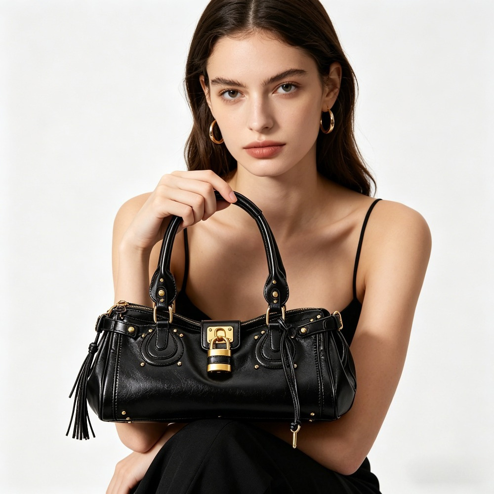 Tas Tote Y2K Spicy Girl 2026 B - Structured Handbag Top Handle ulasan dan harga