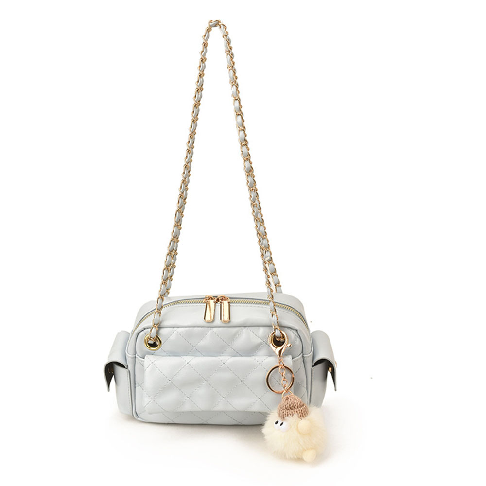 Tas Selempang Desain Rantai Po - Chain Crossbody Quilted ulasan dan harga