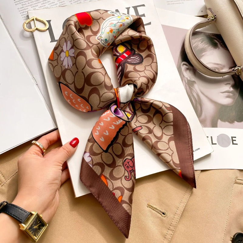 Syal Persegi Satin Sutra Mewah - Luxury Bags Expensive ulasan dan harga