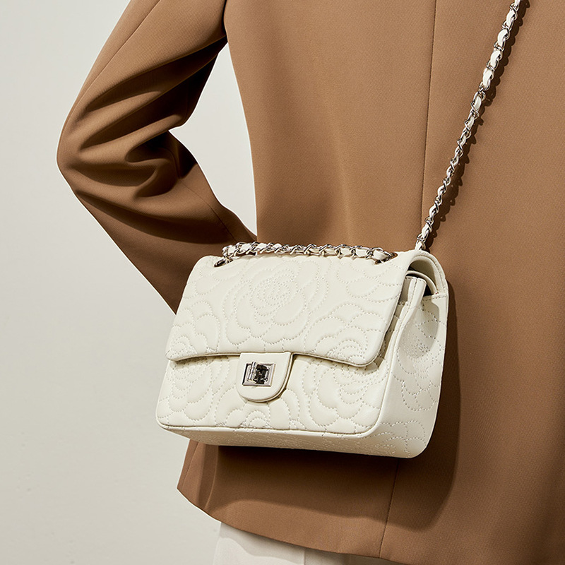 Tas Selempang Kulit Domba High - Chain Crossbody Quilted ulasan dan harga